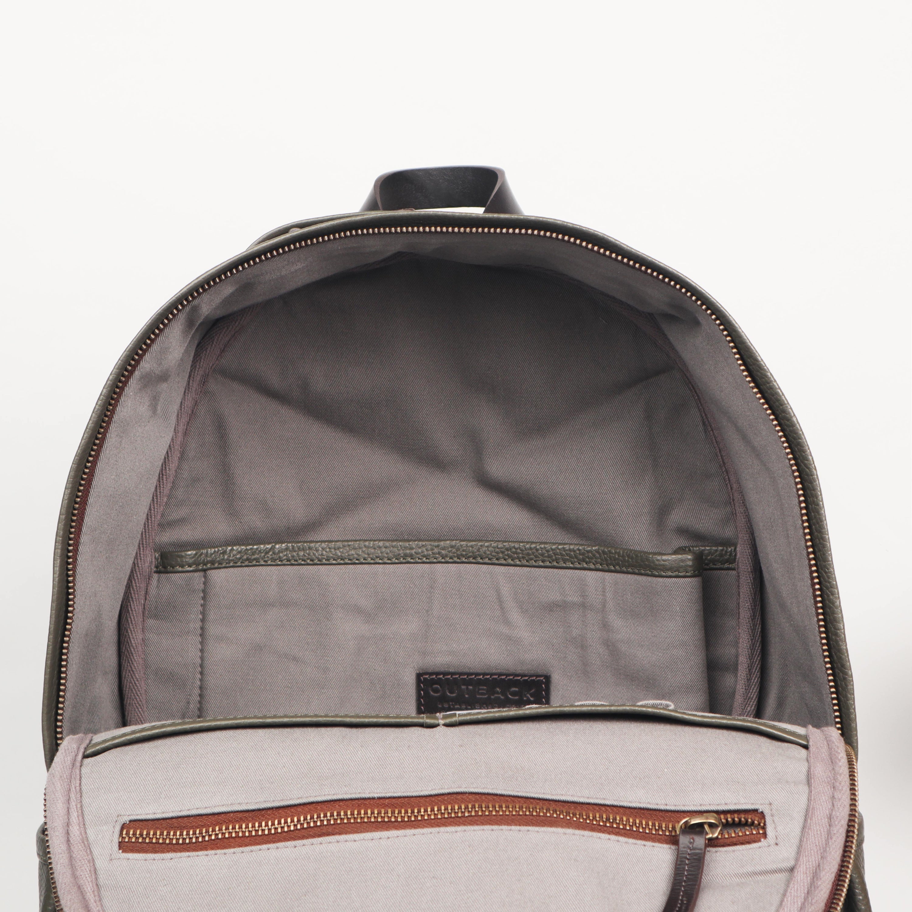 Weaved Journey Leather Backpack