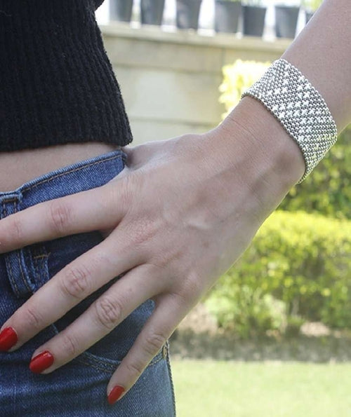 Silver Chainmail Bracelet