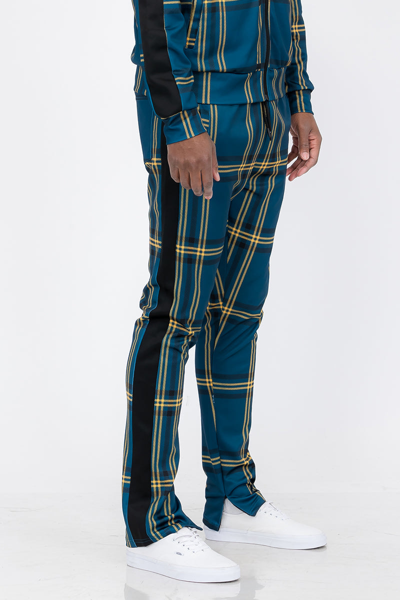 Plaid Out Track Pants