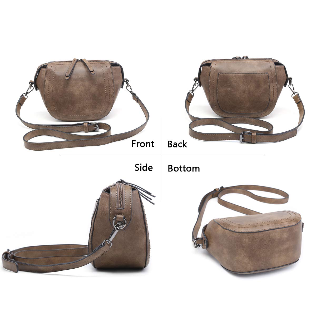 Small Crossbody Bag Shell Shape