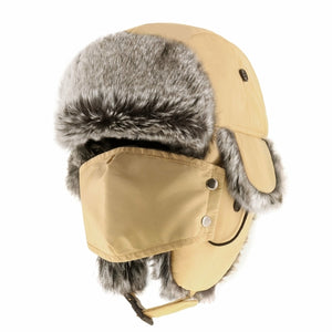 Winter Trapper Hat with Mask