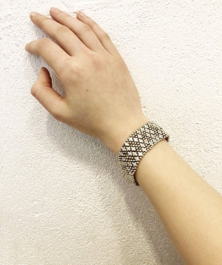 Silver Chainmail Bracelet