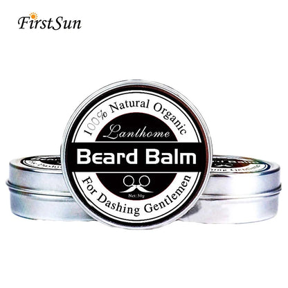 Natural Beard Balm & Growth Oil for Men | Moisturizing, Smoothing & Styling Cream
