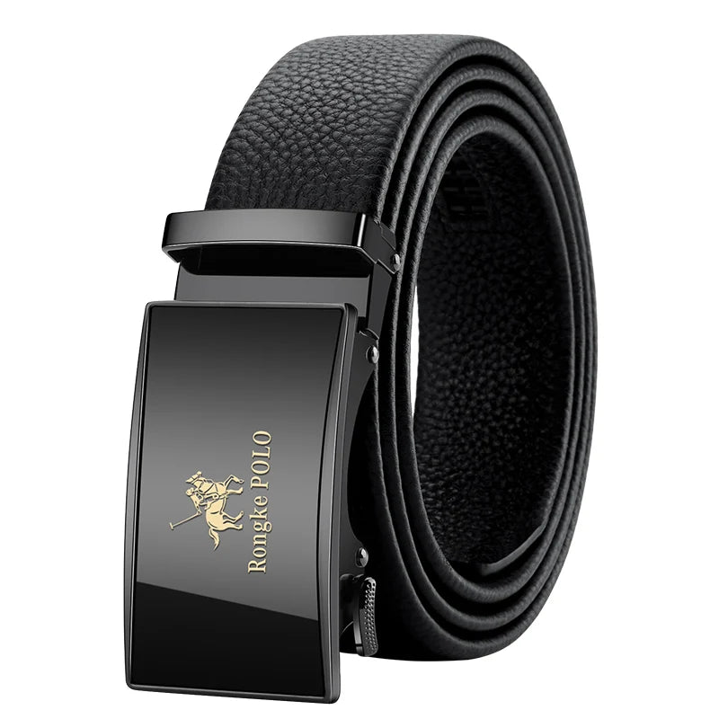 OYIFAN Men’s Genuine Leather Automatic Belt
