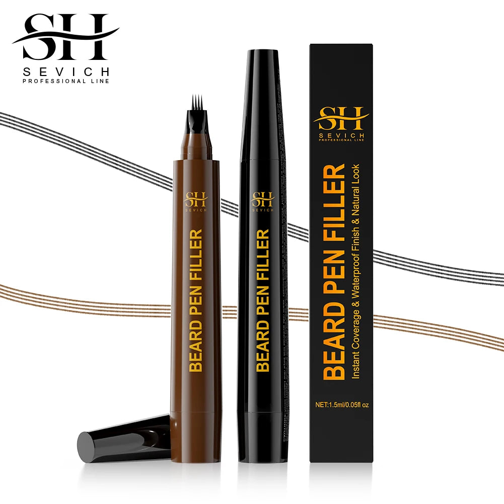 Waterproof Beard Filler Pen for Men | Moustache & Beard Coloring Tool