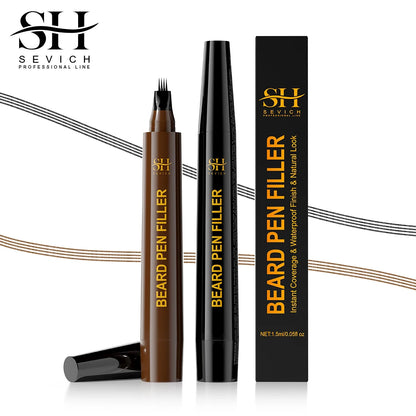 Waterproof Beard Filler Pen for Men | Moustache & Beard Coloring Tool