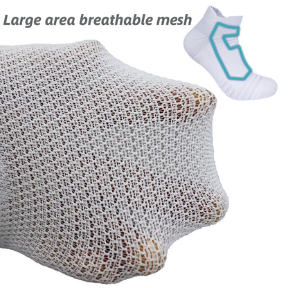3 Pairs Cushioned Mesh Sports Socks