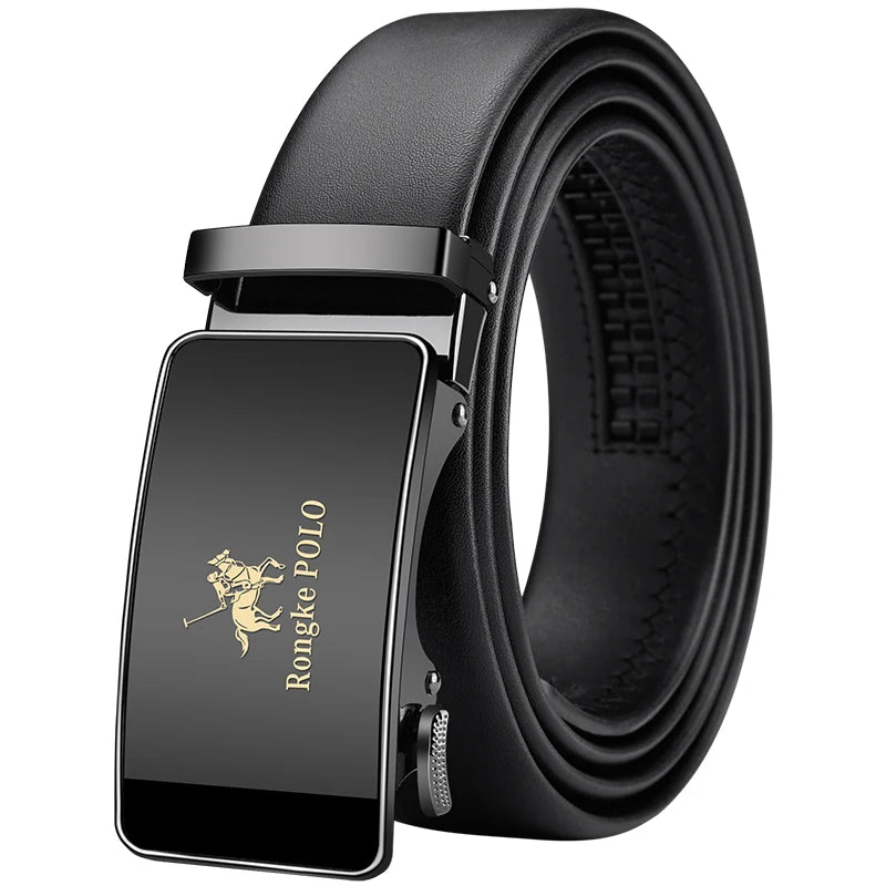 OYIFAN Men’s Genuine Leather Automatic Belt