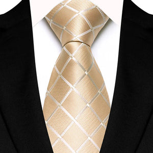 Luxury Necktie Plaid & Checks Design