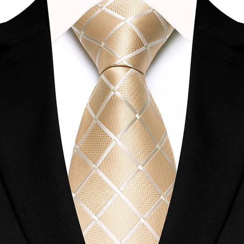 Luxury Necktie Plaid & Checks Design