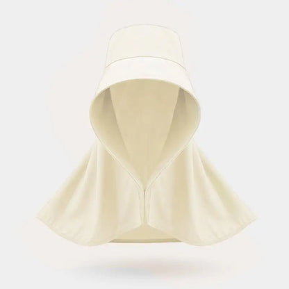 Women's UV Protection Sun Hat with Neck Flap – Wide Brim, Foldable, Lightweight & Breathable for Outdoor Use