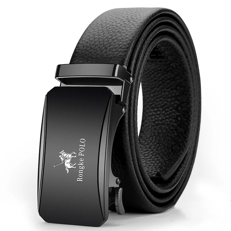 OYIFAN Men’s Genuine Leather Automatic Belt
