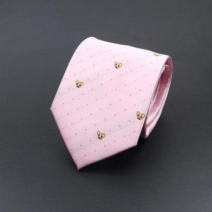Men’s Novelty Polyester Tie – Bold Style, Classic Fit