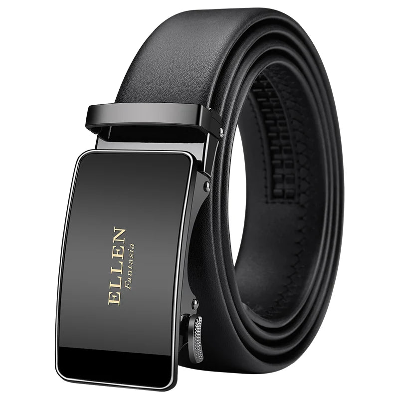 OYIFAN Men’s Genuine Leather Automatic Belt