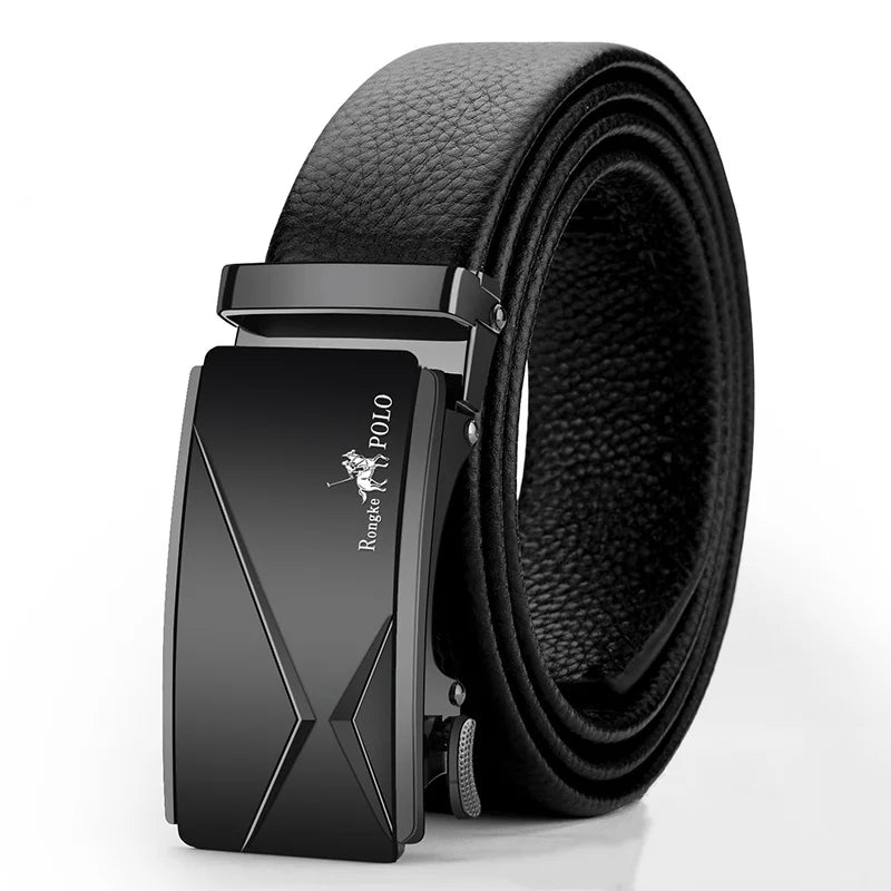 OYIFAN Men’s Genuine Leather Automatic Belt