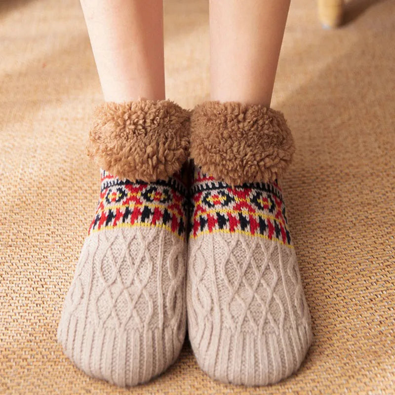 Fall and Winter Warm Non-Slip Socks