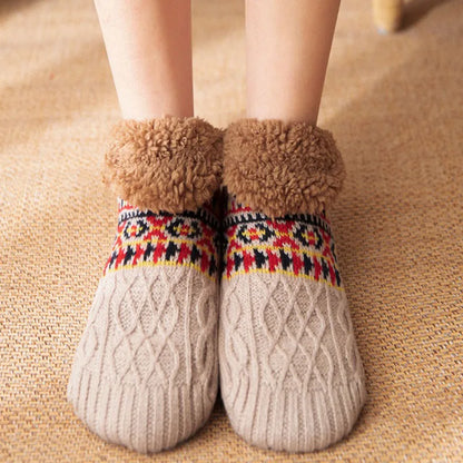 Fall and Winter Warm Non-Slip Socks