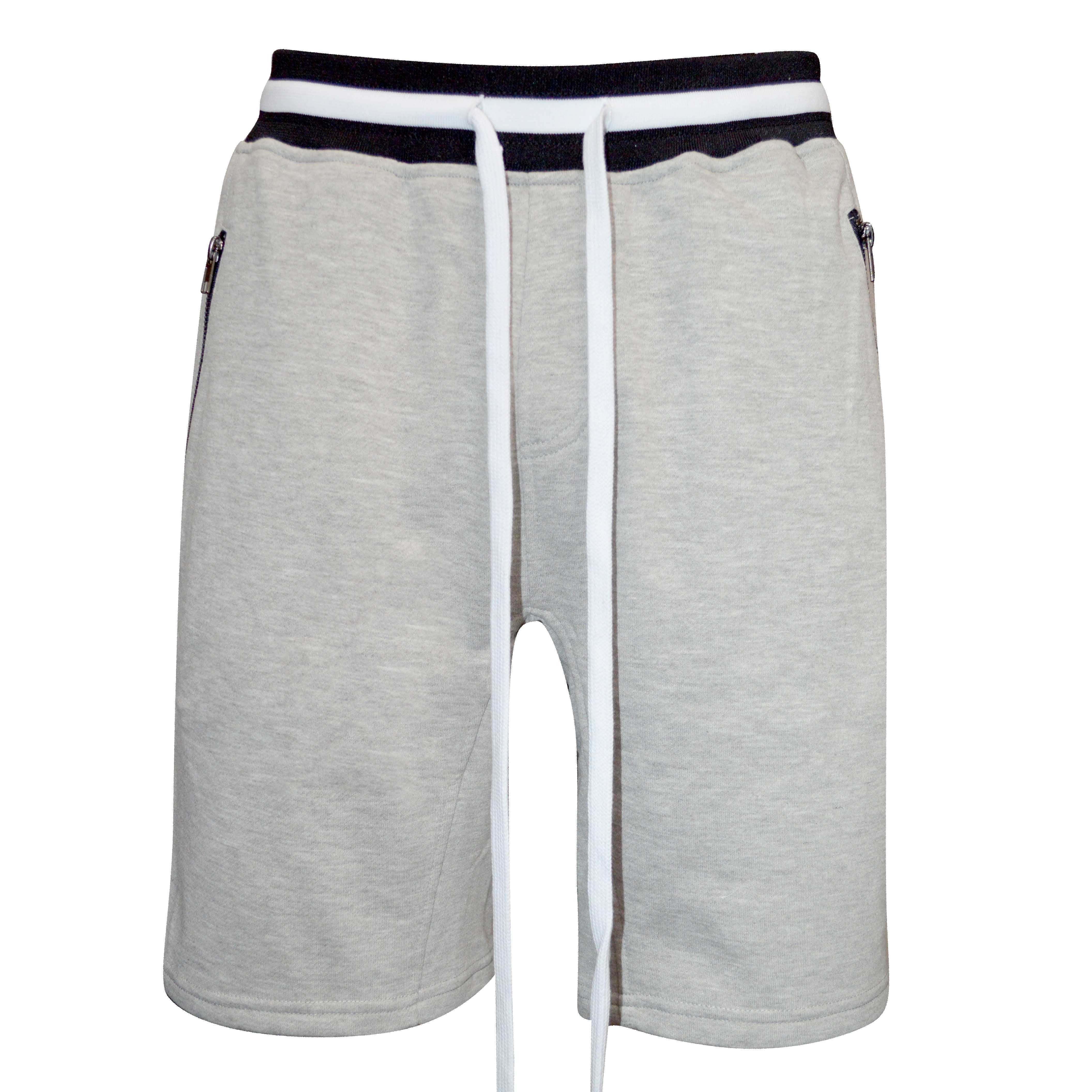 BRANDON FRENCH TERRY SHORTS- GREY