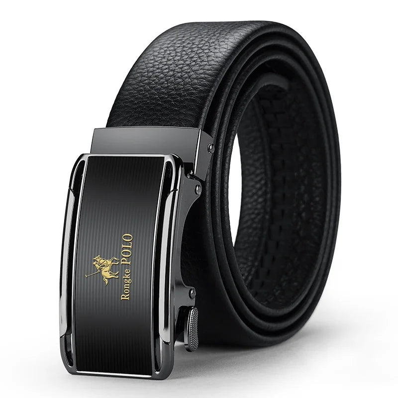 OYIFAN Men’s Genuine Leather Automatic Belt