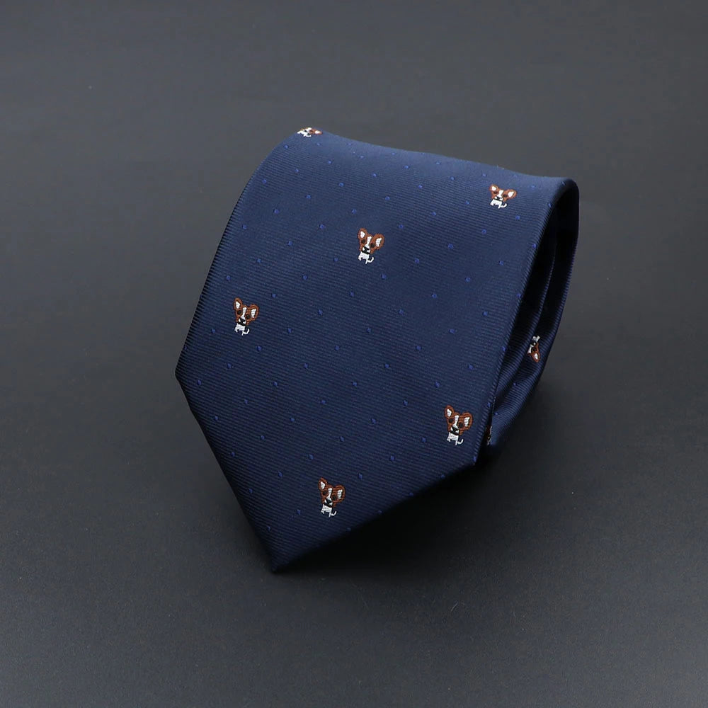 Men’s Novelty Polyester Tie – Bold Style, Classic Fit