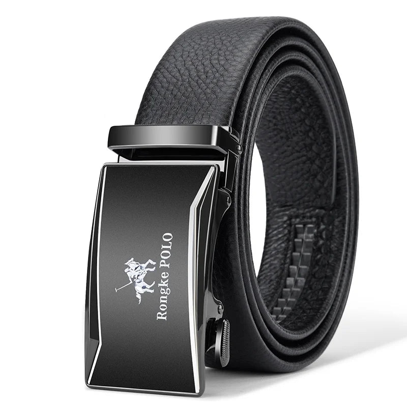 OYIFAN Men’s Genuine Leather Automatic Belt