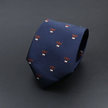 Men’s Novelty Polyester Tie – Bold Style, Classic Fit