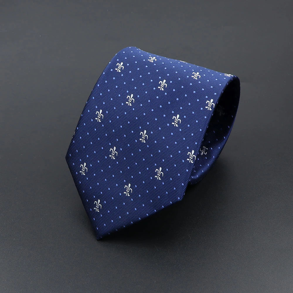 Men’s Novelty Polyester Tie – Bold Style, Classic Fit