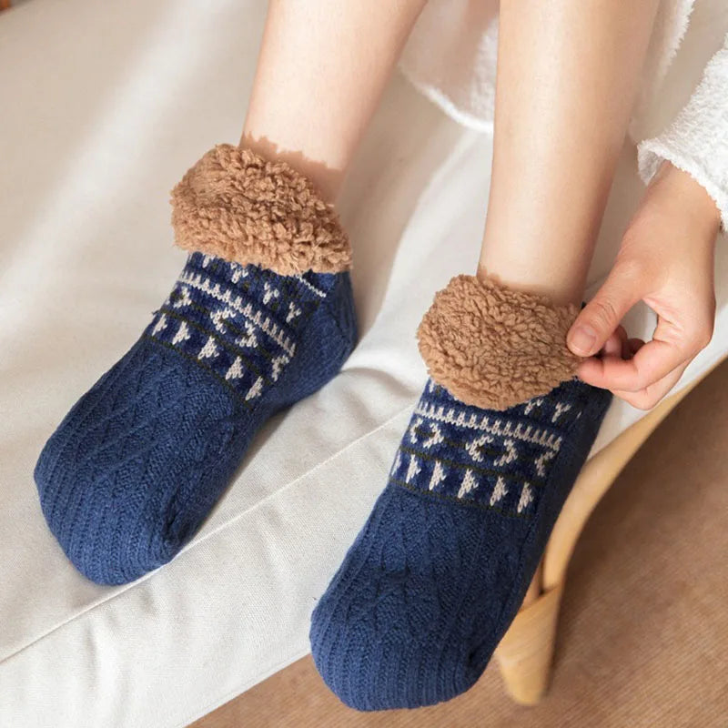 Fall and Winter Warm Non-Slip Socks