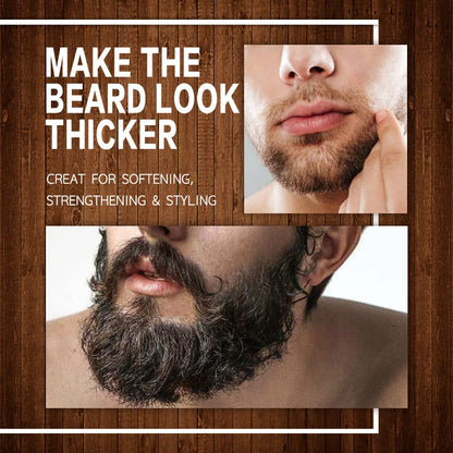 LOCKMIO Natural Beard Oil for Men | Vanilla Scent Beard Growth & Styling Care