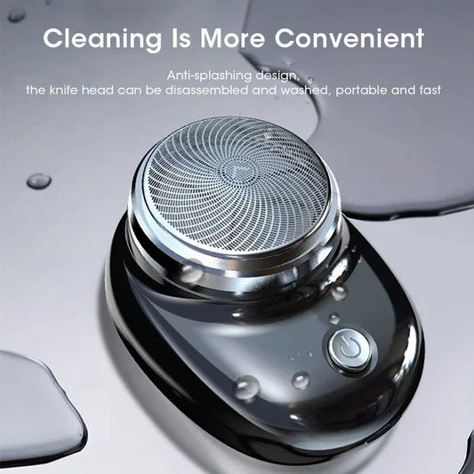 Upgraded Portable Men's Razor | Wet & Dry USB Rechargeable Trimmer with Digital Display