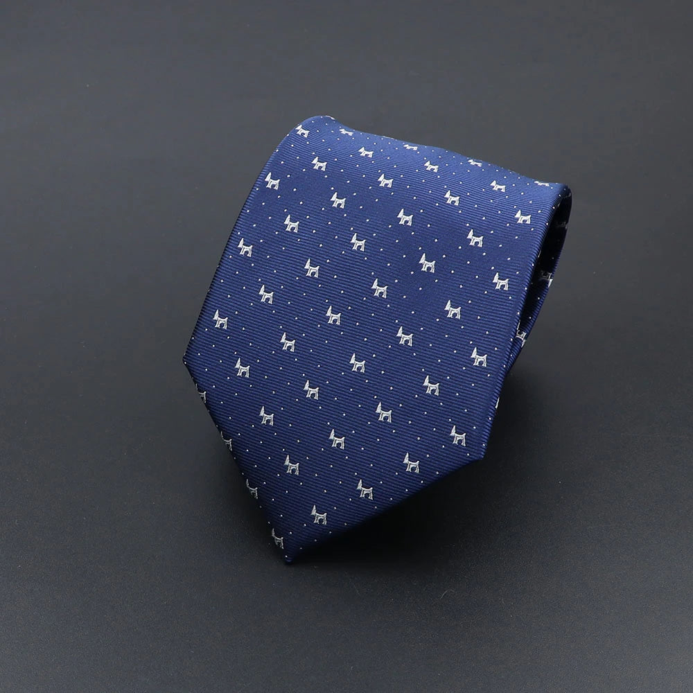 Men’s Novelty Polyester Tie – Bold Style, Classic Fit