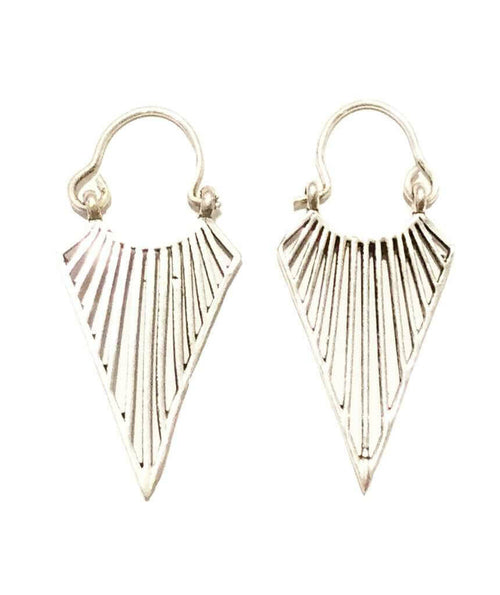 Triangular Statement Earrings