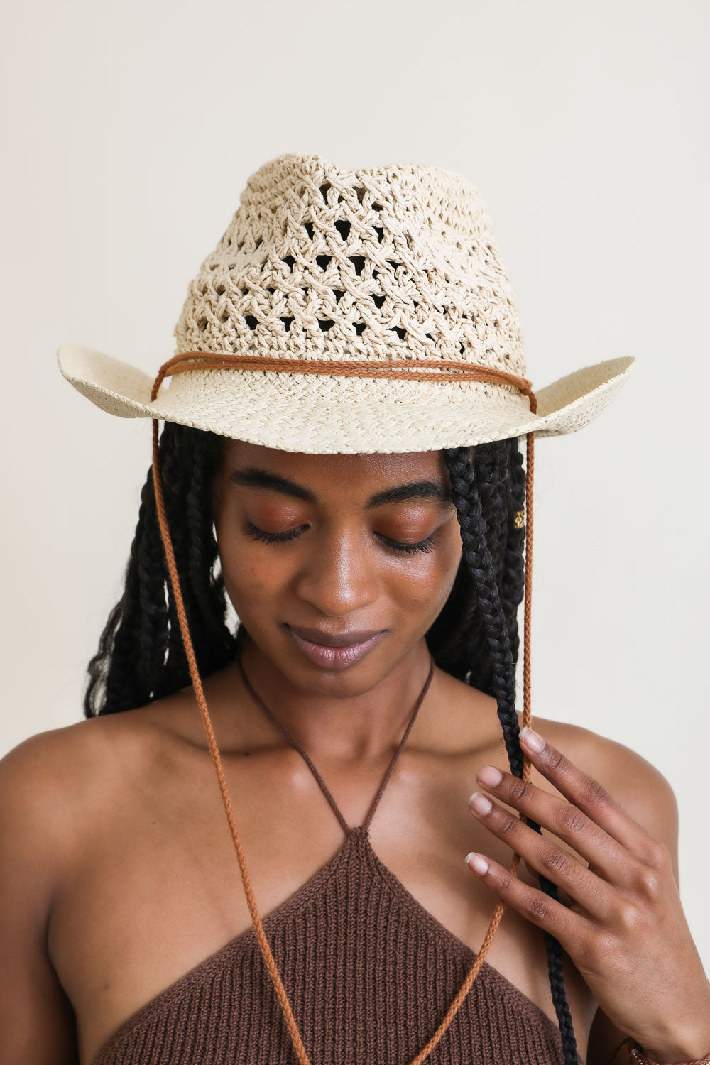 Weaved Western Cowboy Hat