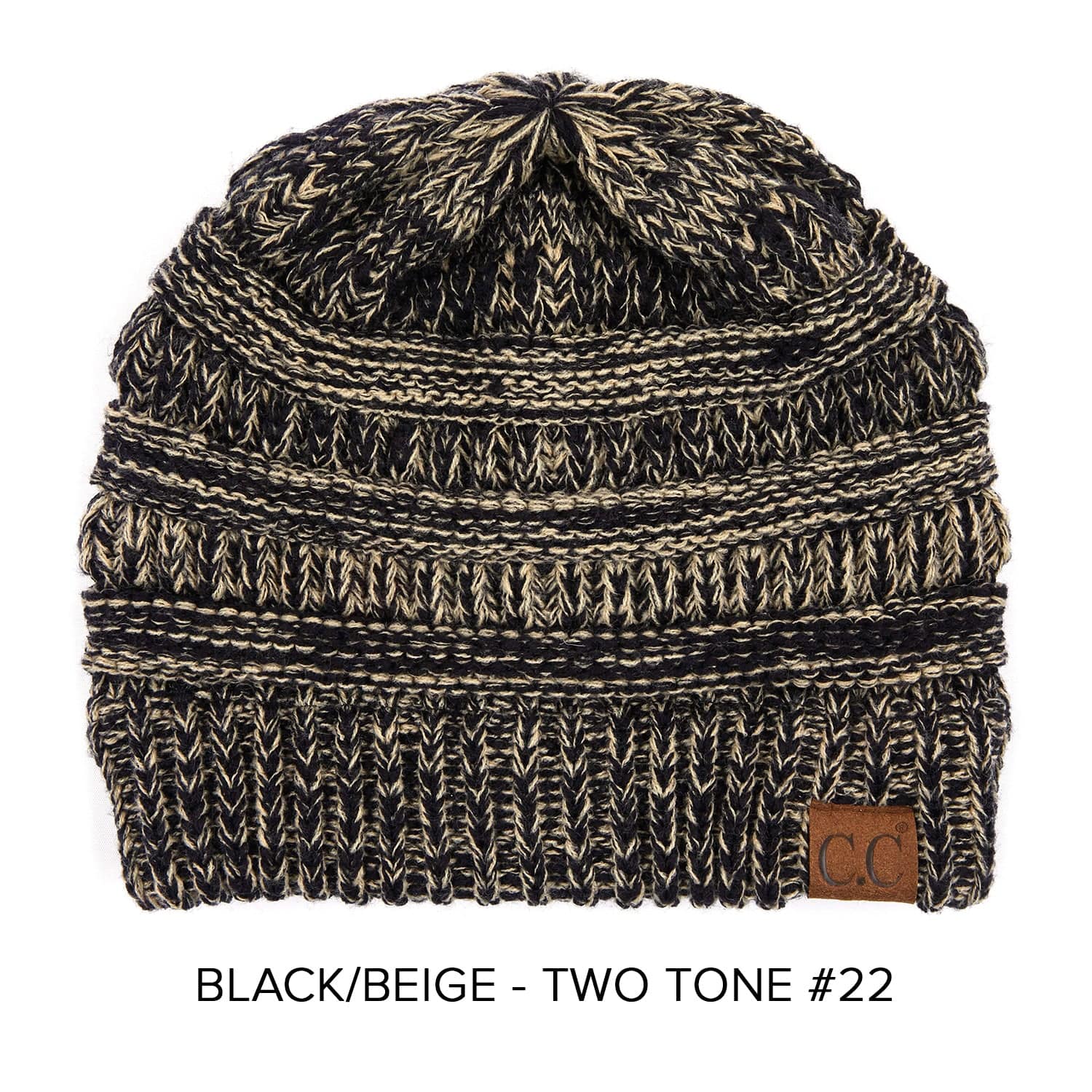 CC Two-Tone Super Soft Popular Beanies Hats