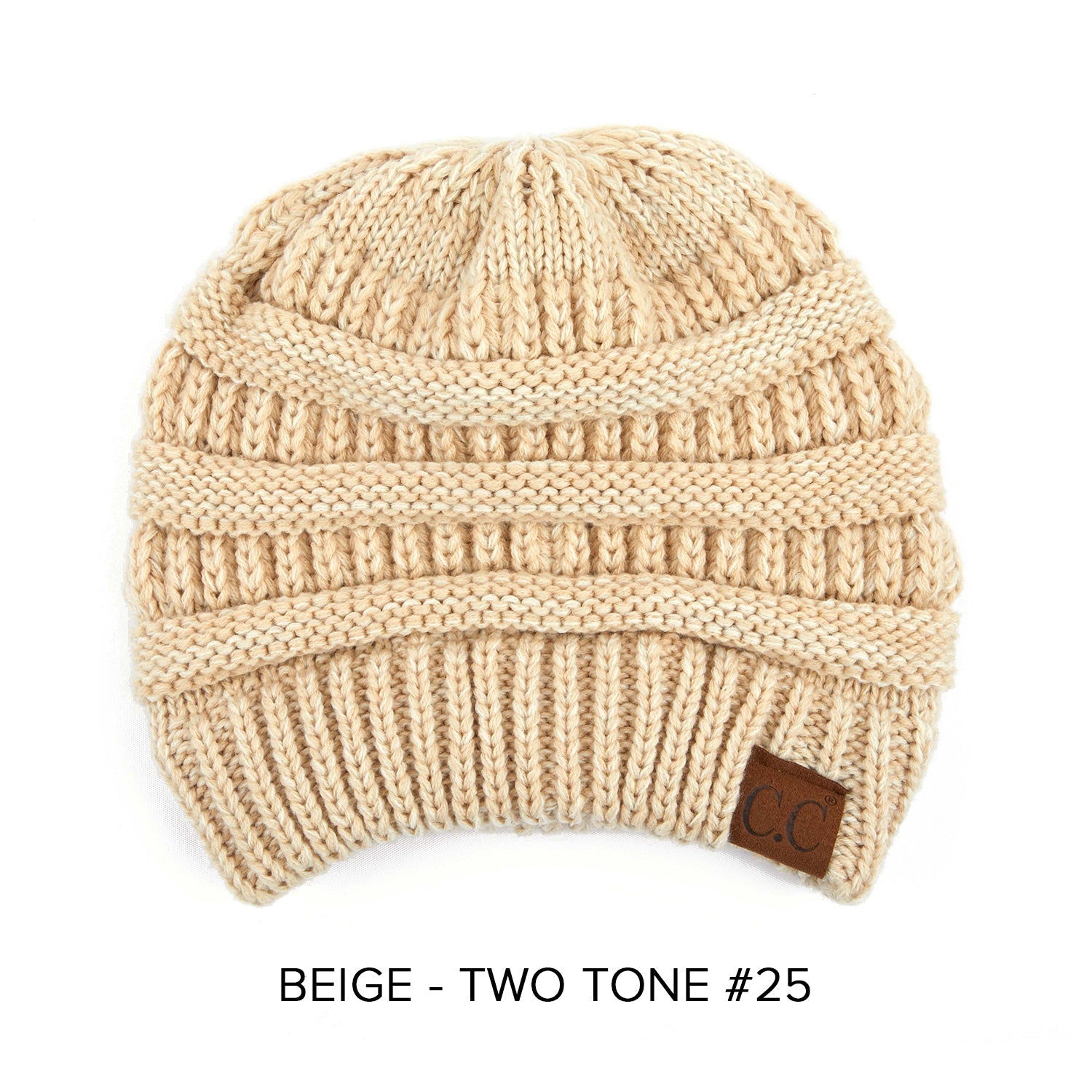 CC Two-Tone Super Soft Popular Beanies Hats