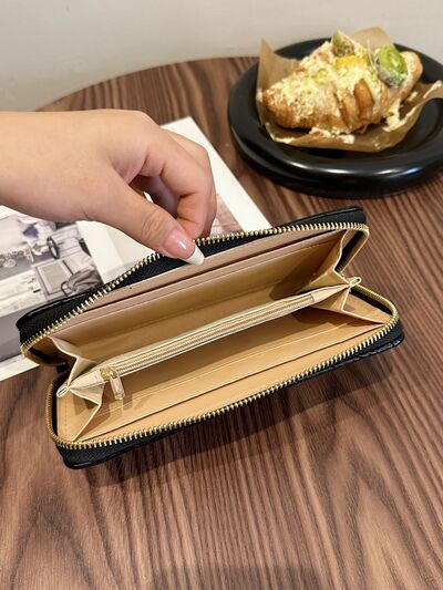 PU Leather Solid Color Wallet