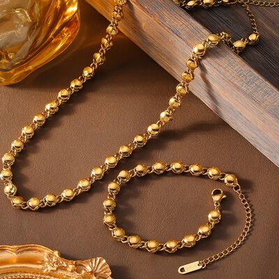 18K Gold-Plated Copper Necklace