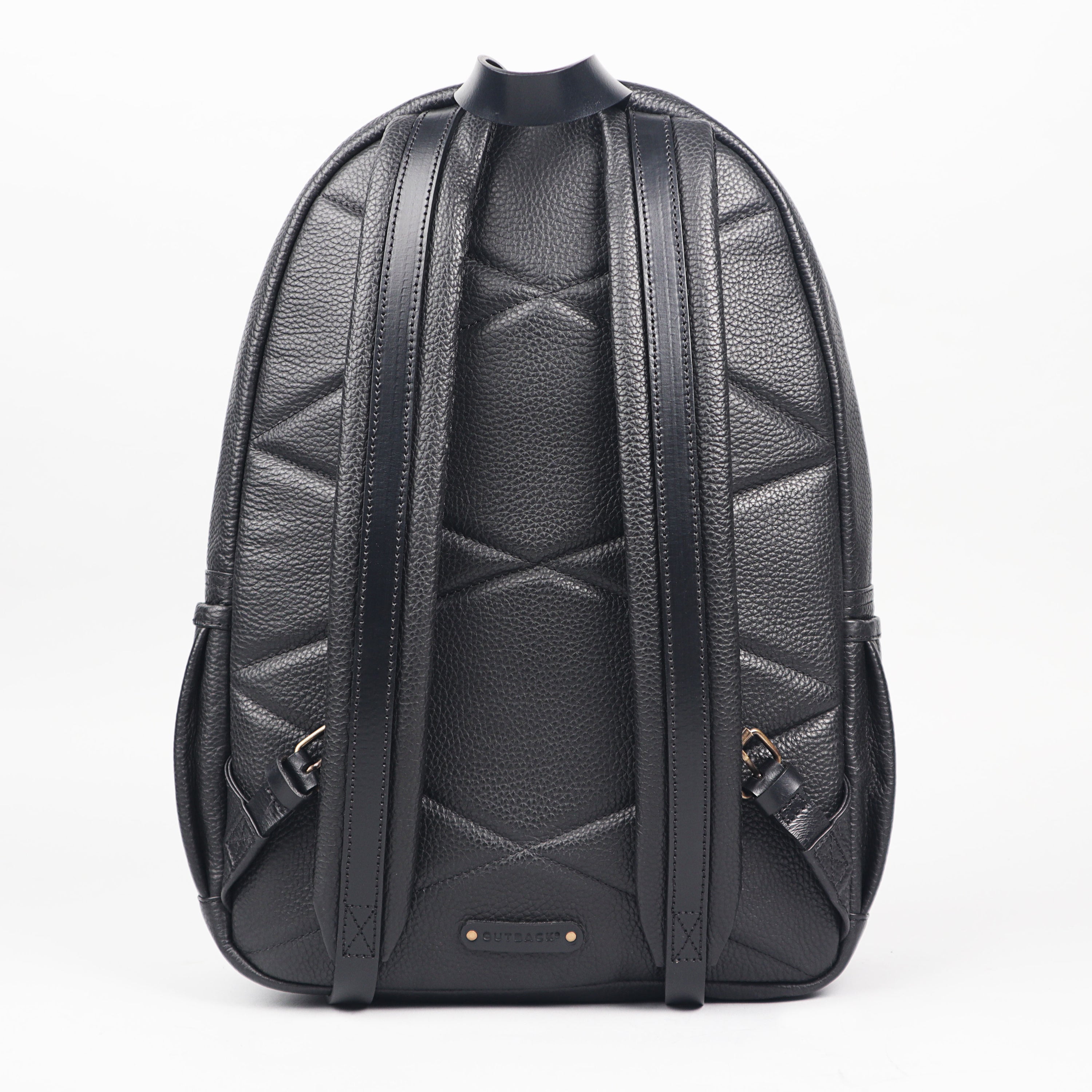 Weaved Journey Leather Backpack