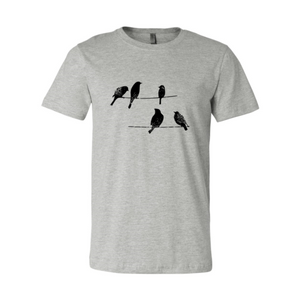 DT0250 Birds On Wire Shirt