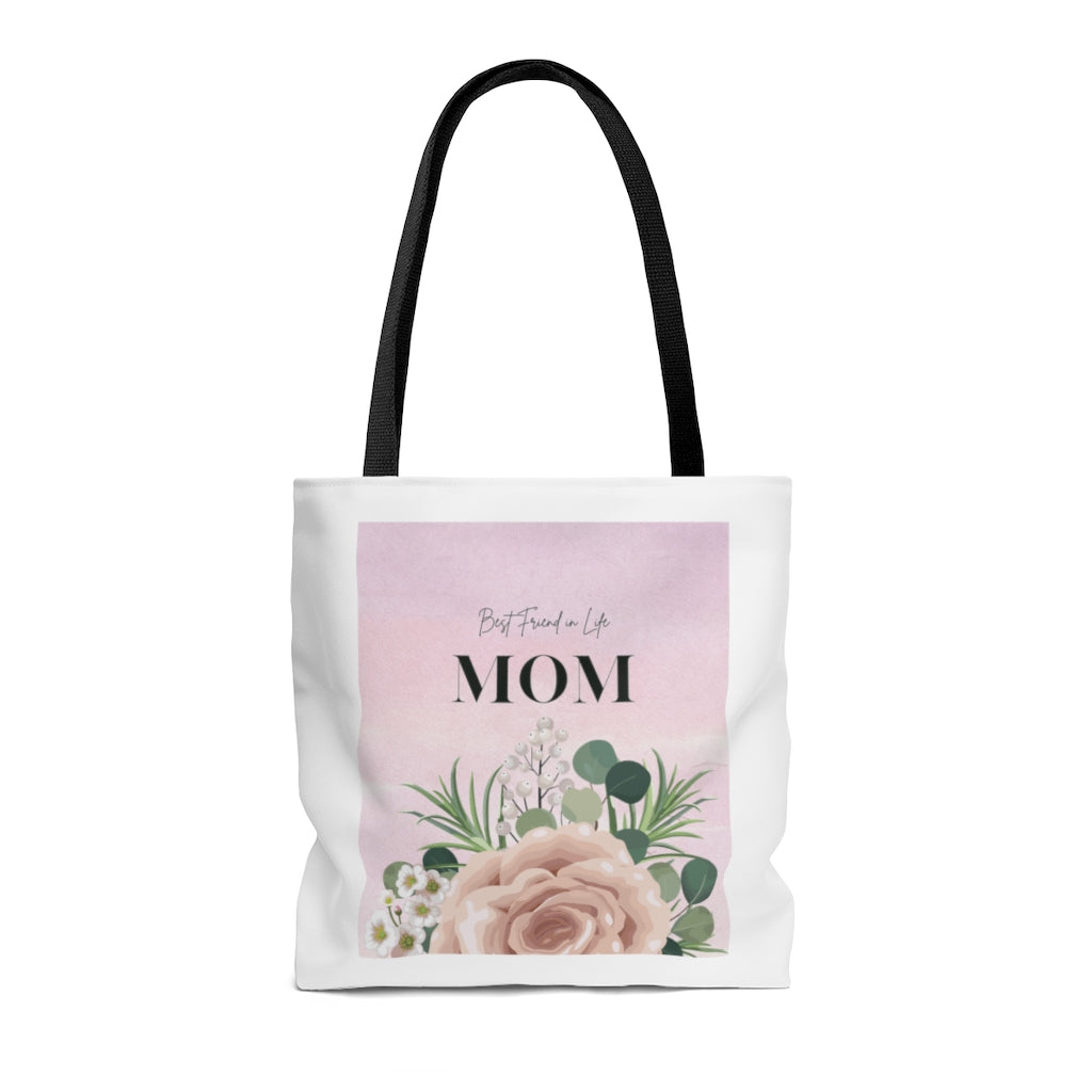 Shopper Tote Best Friend In Life Bag Medium