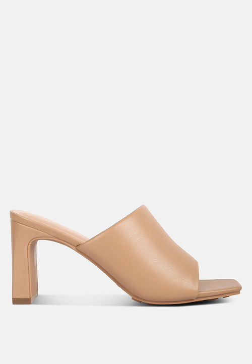 Cannes Slim Block Heel Sandals