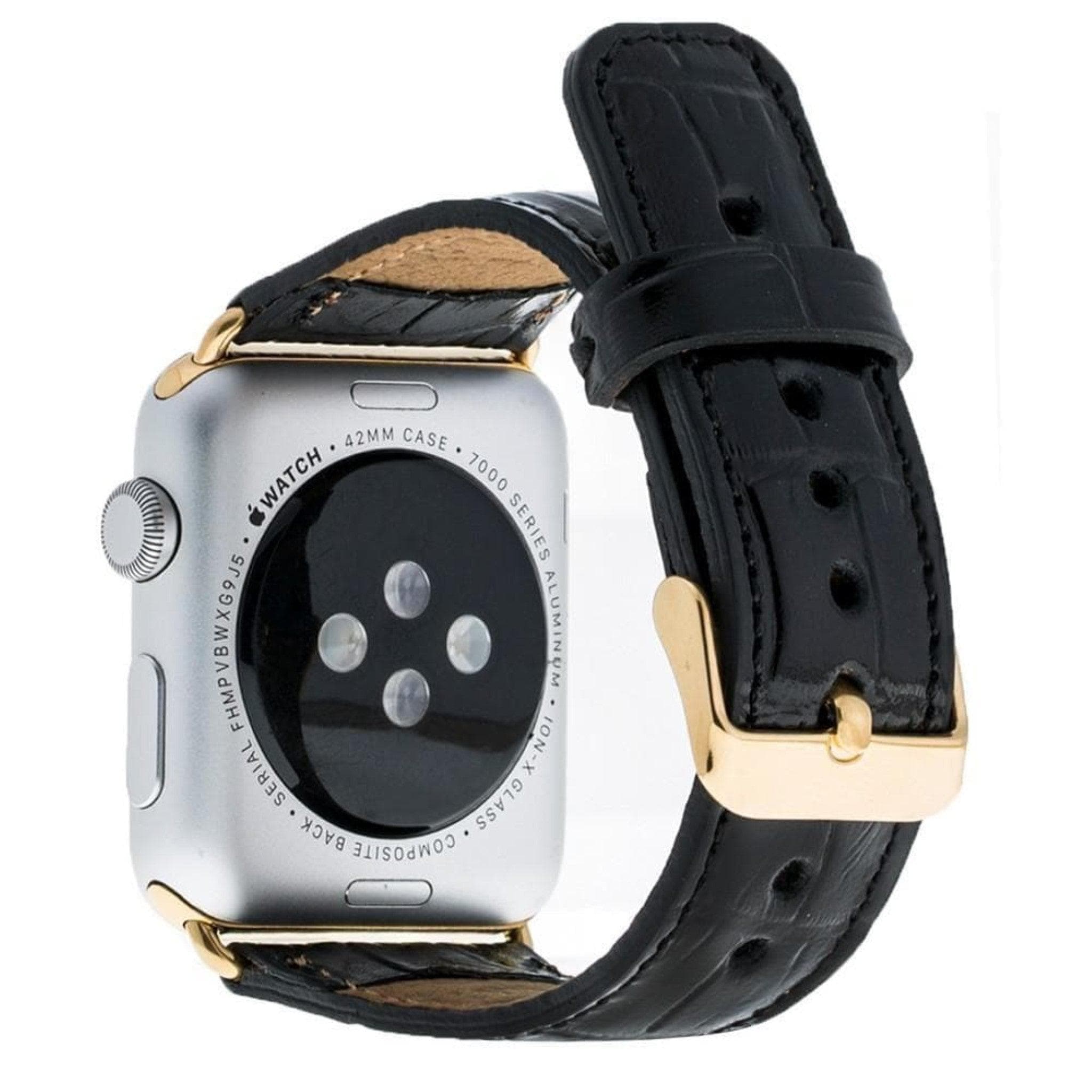 Cardiff Classic Apple Watch Leather Straps