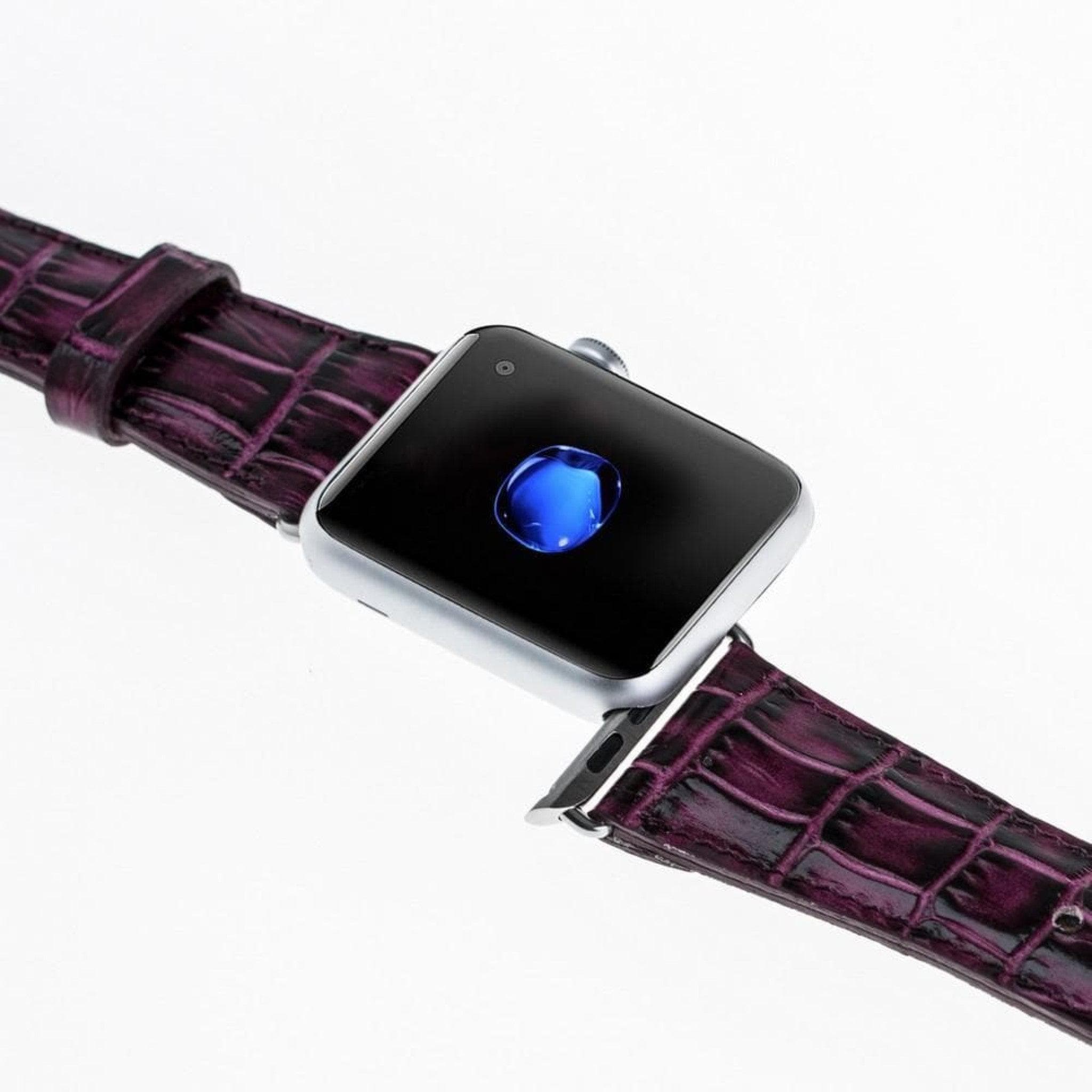 Cardiff Classic Apple Watch Leather Straps