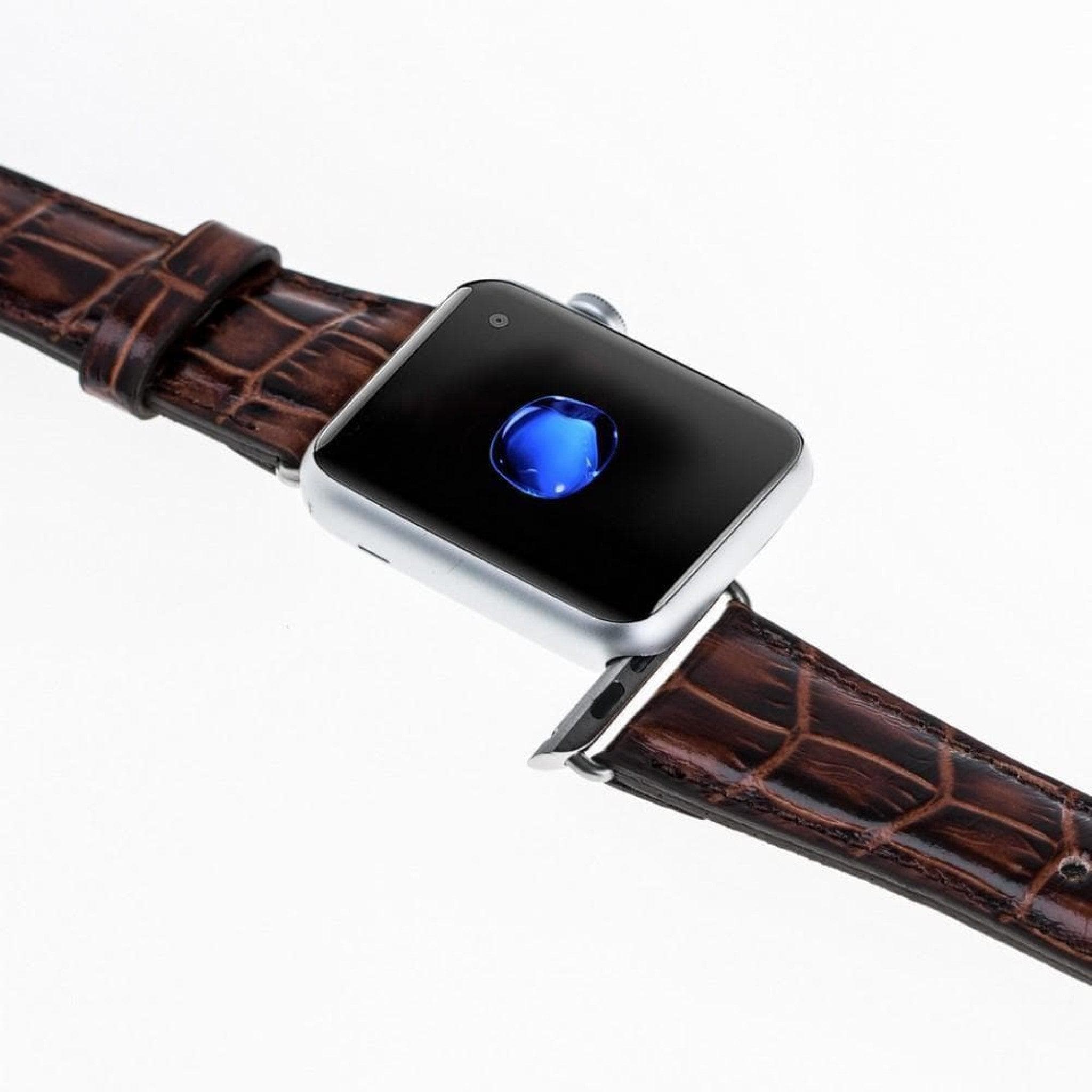 Cardiff Classic Apple Watch Leather Straps