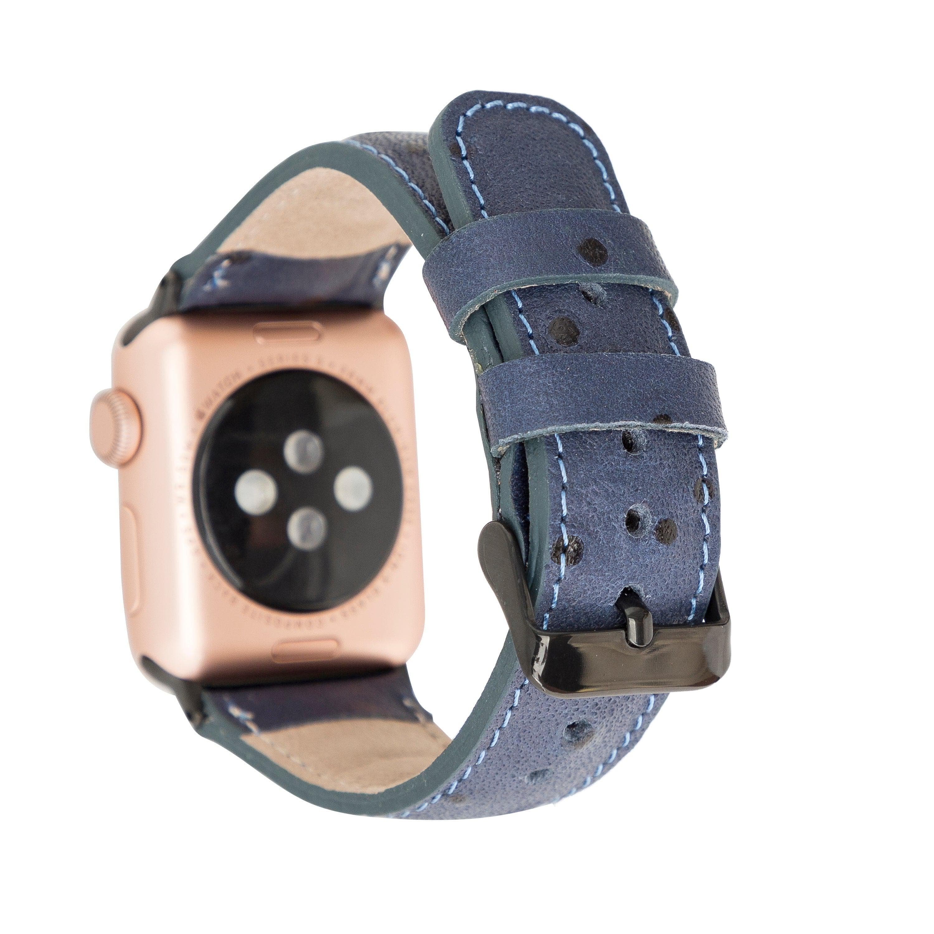 Cardiff Classic Apple Watch Leather Straps