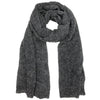 Charcoal Ultra Plush Alpaca Scarf