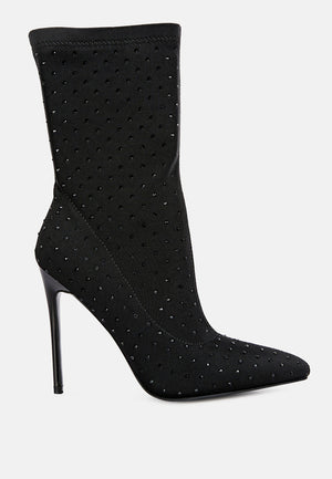 Cheugy Embellished Ankle Boots