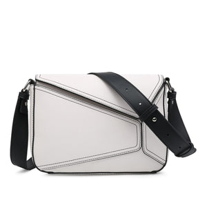 Small Women's Crossbody Bag with Square Purse and Geometrical