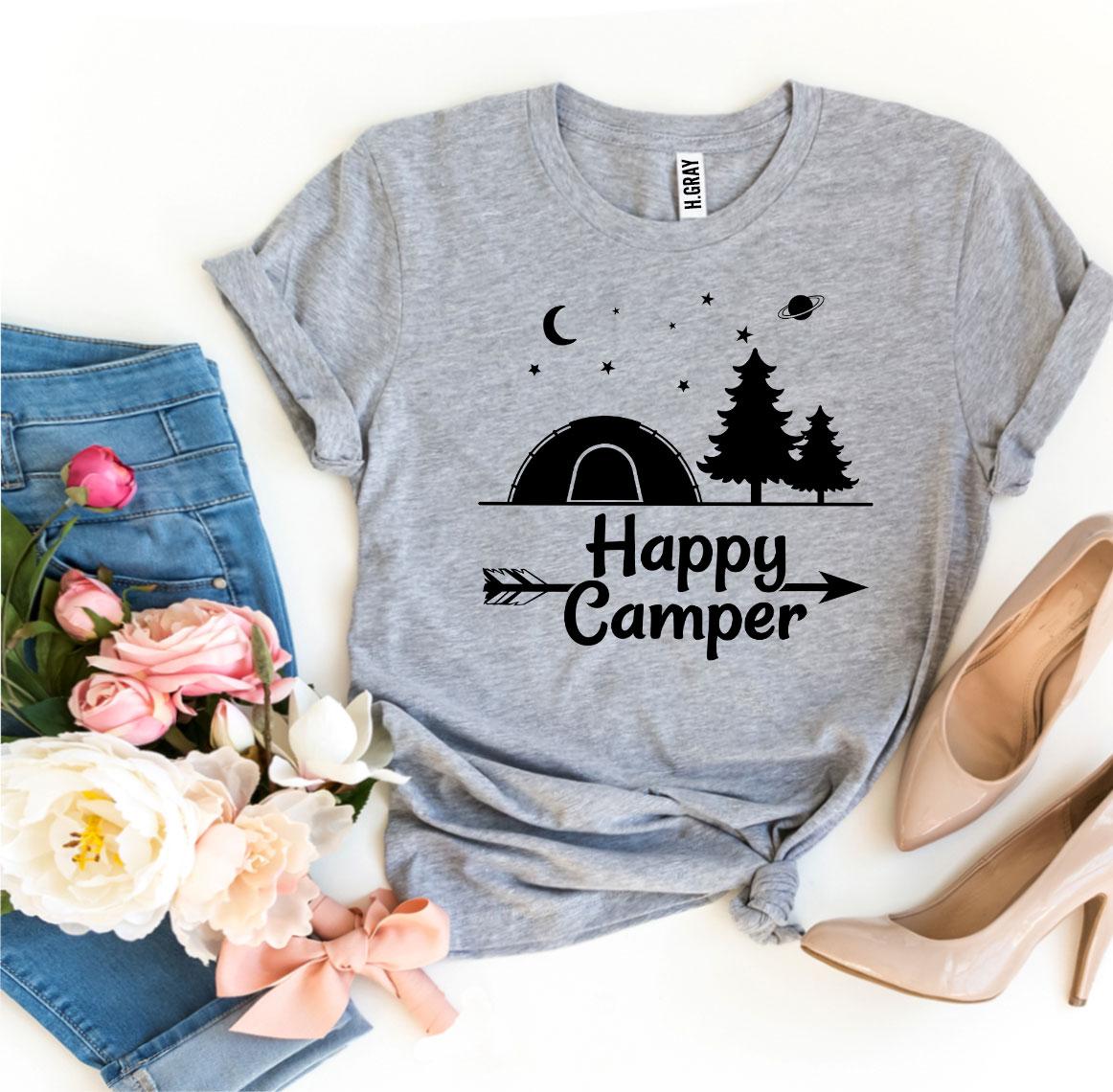 Happy Camper T-shirt-The Friend Kloset