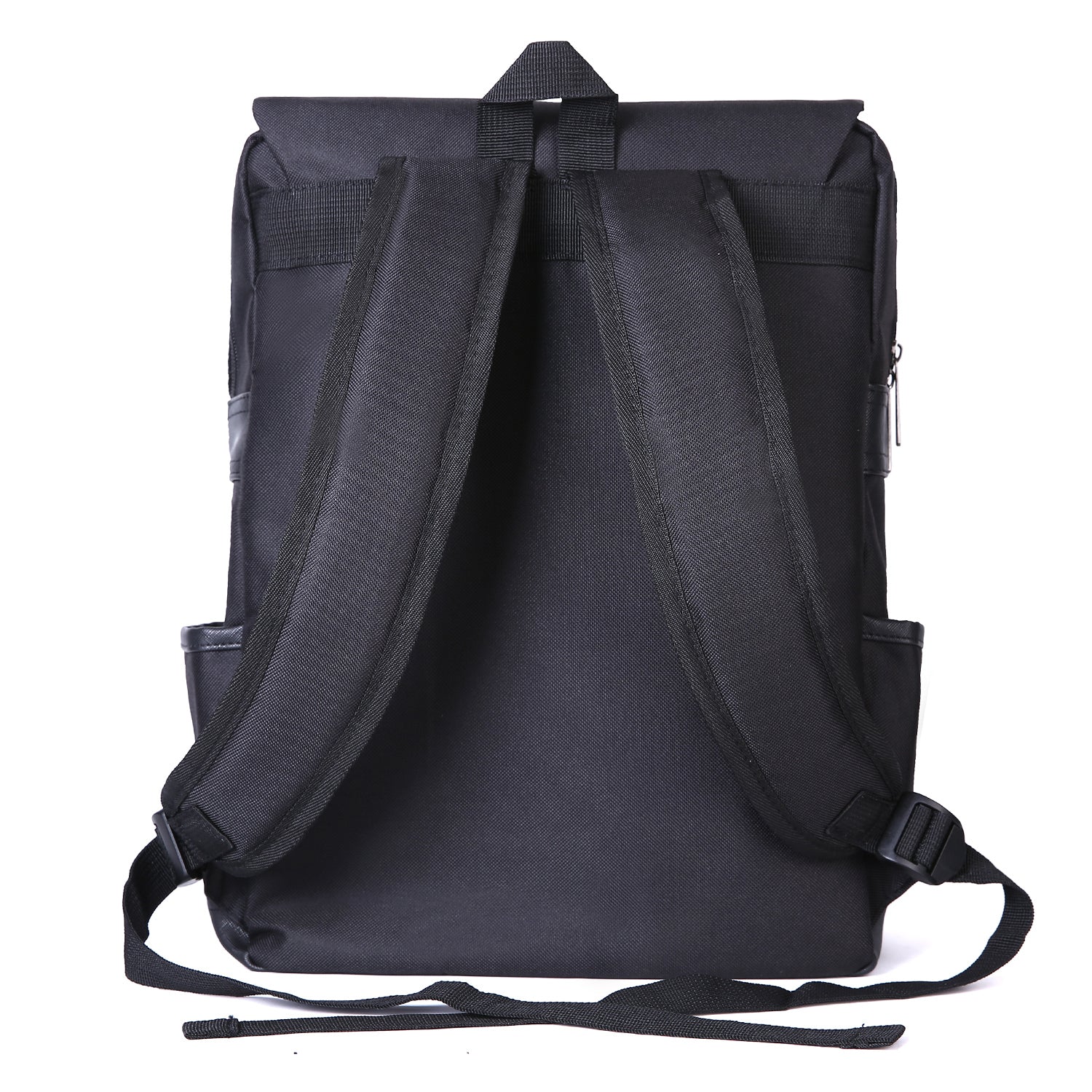 Slim Backpack,College, School & Business Fits 15-inch Laptop-All-Black